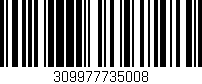 Código de barras (EAN, GTIN, SKU, ISBN): '309977735008'