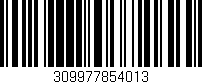 Código de barras (EAN, GTIN, SKU, ISBN): '309977854013'