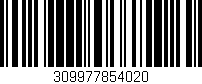 Código de barras (EAN, GTIN, SKU, ISBN): '309977854020'