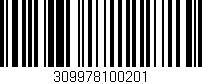 Código de barras (EAN, GTIN, SKU, ISBN): '309978100201'
