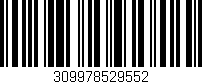 Código de barras (EAN, GTIN, SKU, ISBN): '309978529552'