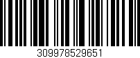 Código de barras (EAN, GTIN, SKU, ISBN): '309978529651'