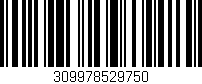 Código de barras (EAN, GTIN, SKU, ISBN): '309978529750'