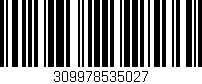 Código de barras (EAN, GTIN, SKU, ISBN): '309978535027'