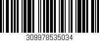 Código de barras (EAN, GTIN, SKU, ISBN): '309978535034'