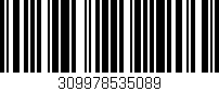 Código de barras (EAN, GTIN, SKU, ISBN): '309978535089'