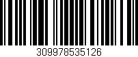 Código de barras (EAN, GTIN, SKU, ISBN): '309978535126'