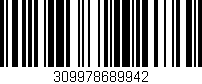 Código de barras (EAN, GTIN, SKU, ISBN): '309978689942'
