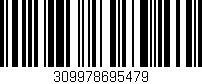 Código de barras (EAN, GTIN, SKU, ISBN): '309978695479'