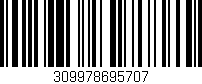 Código de barras (EAN, GTIN, SKU, ISBN): '309978695707'