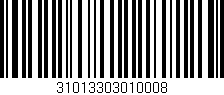 Código de barras (EAN, GTIN, SKU, ISBN): '31013303010008'