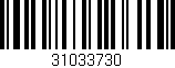 Código de barras (EAN, GTIN, SKU, ISBN): '31033730'