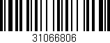 Código de barras (EAN, GTIN, SKU, ISBN): '31066806'