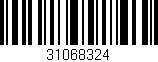 Código de barras (EAN, GTIN, SKU, ISBN): '31068324'