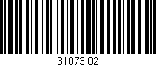 Código de barras (EAN, GTIN, SKU, ISBN): '31073.02'