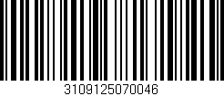 Código de barras (EAN, GTIN, SKU, ISBN): '3109125070046'