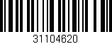 Código de barras (EAN, GTIN, SKU, ISBN): '31104620'