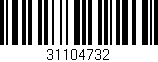 Código de barras (EAN, GTIN, SKU, ISBN): '31104732'