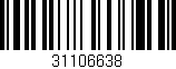 Código de barras (EAN, GTIN, SKU, ISBN): '31106638'