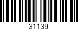 Código de barras (EAN, GTIN, SKU, ISBN): '31139'