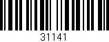 Código de barras (EAN, GTIN, SKU, ISBN): '31141'