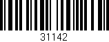 Código de barras (EAN, GTIN, SKU, ISBN): '31142'