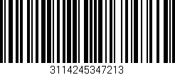 Código de barras (EAN, GTIN, SKU, ISBN): '3114245347213'