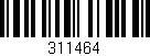 Código de barras (EAN, GTIN, SKU, ISBN): '311464'