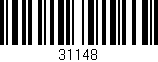 Código de barras (EAN, GTIN, SKU, ISBN): '31148'