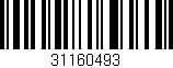 Código de barras (EAN, GTIN, SKU, ISBN): '31160493'