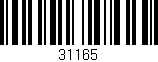 Código de barras (EAN, GTIN, SKU, ISBN): '31165'