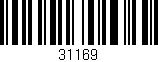 Código de barras (EAN, GTIN, SKU, ISBN): '31169'