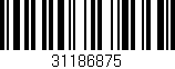 Código de barras (EAN, GTIN, SKU, ISBN): '31186875'