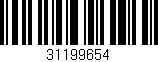 Código de barras (EAN, GTIN, SKU, ISBN): '31199654'