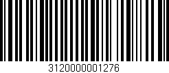 Código de barras (EAN, GTIN, SKU, ISBN): '3120000001276'
