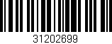 Código de barras (EAN, GTIN, SKU, ISBN): '31202699'