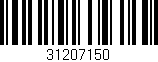 Código de barras (EAN, GTIN, SKU, ISBN): '31207150'