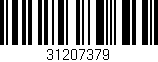 Código de barras (EAN, GTIN, SKU, ISBN): '31207379'