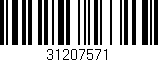 Código de barras (EAN, GTIN, SKU, ISBN): '31207571'
