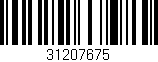 Código de barras (EAN, GTIN, SKU, ISBN): '31207675'