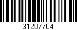 Código de barras (EAN, GTIN, SKU, ISBN): '31207704'