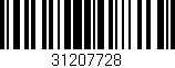Código de barras (EAN, GTIN, SKU, ISBN): '31207728'