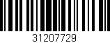 Código de barras (EAN, GTIN, SKU, ISBN): '31207729'