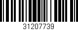 Código de barras (EAN, GTIN, SKU, ISBN): '31207739'