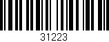 Código de barras (EAN, GTIN, SKU, ISBN): '31223'