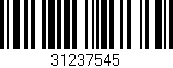 Código de barras (EAN, GTIN, SKU, ISBN): '31237545'