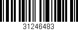 Código de barras (EAN, GTIN, SKU, ISBN): '31246483'