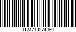 Código de barras (EAN, GTIN, SKU, ISBN): '3124719374058'