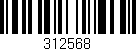 Código de barras (EAN, GTIN, SKU, ISBN): '312568'