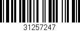 Código de barras (EAN, GTIN, SKU, ISBN): '31257247'